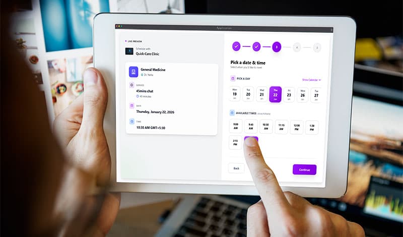 Concept of an Online Doctor's Appointment Booking System for Beginners